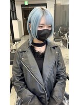 ジゼル(gisele)&nbsp;透明感抜群！冬カラーのアイスブルー