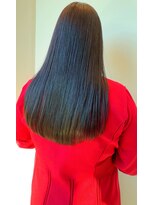 アルファ(Hair Salon alpha)&nbsp;【大人可愛い×艶感】ラウンドワンレングス×ラベンダーベージュ