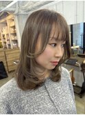 レイヤーと白髪ぼかし【中阪】