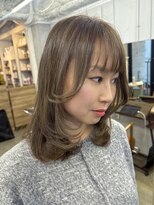 ライツ オオサカ(Litze osaka)&nbsp;レイヤーと白髪ぼかし【中阪】