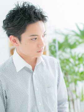 ソル 千早(S.O.L) 千早/髪質改善/黒髪☆スパイキーヘア☆アクティブショートe