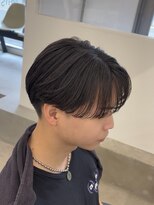 テンション(tension)&nbsp;メンズカットフェザーパーマニュアンスパーマ眉毛カット札幌大通