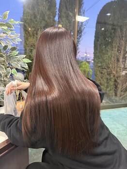 ヘアーアンドリフレ ドゥゼル(Hair&Refle Deux Alies)の写真/髪質改善で叶える、長野市外の艶髪・美髪体験！うるツヤ髪へ導くサロン★