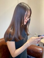 エメ 北花田(Aime)&nbsp;20代30代40代大人可愛い透明感アッシュグレージュロング髪質改善