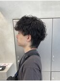 メンズラフパーマ