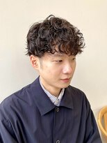 メンズサロン アネロ 名駅(Men's salon anhelo)&nbsp;シャドウパーマ×メンズマッシュ×ツーブロック×無造作パーマ