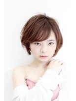 ヘアサロン ロータス(Hair Salon Lotus) Hair salon Lotus 小顔ニュアンスショートボブ