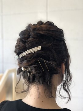リラ ヘア サロン(rela hair salon) 後れ毛が可愛いボブアレンジ