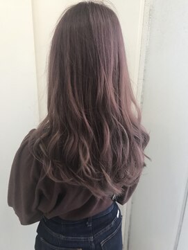 ヘアーデザイン シュシュ(hair design Chou Chou by Yone) イルミナカラー ×ブロッサムピンクベージュ♪