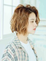 プロデュース 相模原店(Produce)&nbsp;くせ毛風★斜めバング★無造作カール