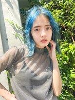 ジェム(GEM)&nbsp;アイスブルー/ブリーチ３回