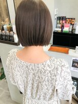 シャムオーツー 国分寺(CHAM:O2)&nbsp;マロンベージュ/ミニボブ/ベージュカラー/コンパクトボブ