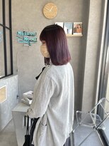 ムード カナザワ(mood kanazawa)&nbsp;ブリーチ+ラベンダーピンク