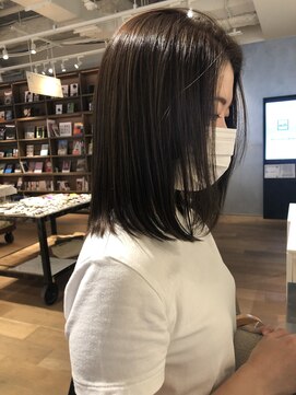 ヘアーエスクールシーユー 枚方T-SITE店(hair S.COEUR×Cu) ナチュラルストレート