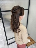 【Feria松山】大人ウエーブ×ハーフアップ-相原愛梨-