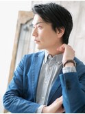 アレンジ自在♪七三アップバングスタイルe名護大東20代30代