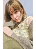 ミディアムウルフ/スタイリングなし/ミディアム/20代/30代