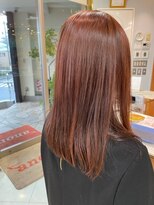 髪技空間アノン(anon)&nbsp;ピンクブラウン