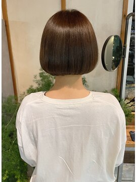 ドゥーア 代官山(Door) #耳かけボブ#マロンブラウン#透明感カラー#ワンレン