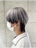 シルバー×ブラック