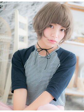 モッズヘア 越谷(mod's hair) フレンチガーリー厚めバング小顔ウルフボブc5越谷10代20代30代!