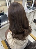 忙しい女性のための髪質改善ケアストレート/赤み消しカラー