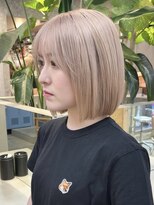 サンクプロジェクト(cinq PROJECT)&nbsp;ダブルカラーインナーカラーミルクティーベージュローライト韓国