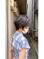 パブロ(Pablo) 大人気　大人のショートヘアにハイライトカラー