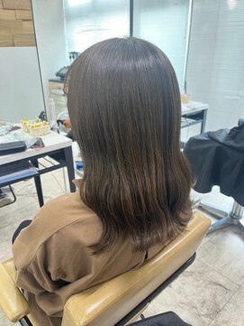 アジールヘア 所沢プロペ通り店(agir hair) ミルクティーベージレイヤー10代20代30代所沢