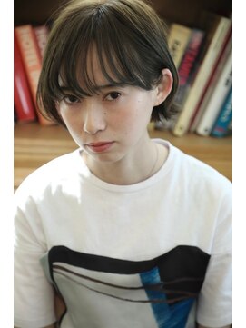 リブロ(liblo) ナチュラルミニボブ × オリーブカラー(3)【liblo】