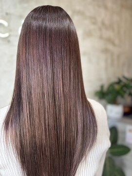 ニコア 千葉(nicoa) エアリーロング/ウルトワ/ピンクブラウン[千葉/千葉駅]