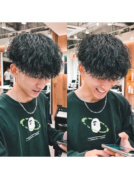 ルースト 渋谷店(ROOST) ツイストスパイラル/波巻きパーマ/波巻きスパイラル