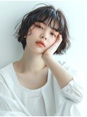 似合わせショート×ニュアンスパーマ
