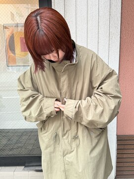 オム(omu) red brown【ピレンジカラー/スカーレット/ハイトーン】