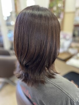 コア フィール ア デイ(COIFFURE A DAY) 【くびれヘアミディアム】M3D髪質改善ピコトリ