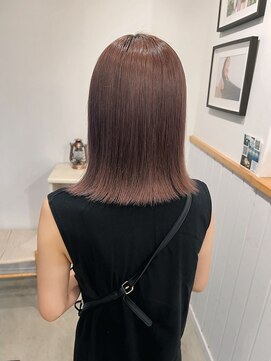 ジジ フィーカ 佐野(Gigi fika) ピンクベージュ