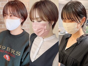 デルタ(Delta)の写真/[田原本/天理/橿原/学割U24]顔周りのデザインはお任せ◎1人1人の骨格に合わせたカットで小顔見せStyleに*