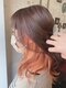 シェリー トロワ(cherie trois)の写真/どこでカラーしたの!?と言われる色味やデザイン性に注目☆ツヤ感の違いがわかる外国人風カラーがオススメ♪