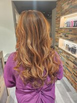 リコ エスト 上野店(lico est)&nbsp;オレンジベージュ/ハイライト/20代30代40代