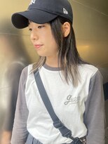 ガリカ 大名(Gallica)&nbsp;【恒吉佐央理】顔周りレイヤーにハイライトデザインカラー