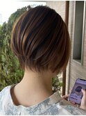 ショートスタイルが川中島美容室