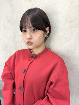 ロンドフルール 大宮東口(Lond fleur) ミニウルフレイヤーカット顔周りカット前髪カットショート/大宮