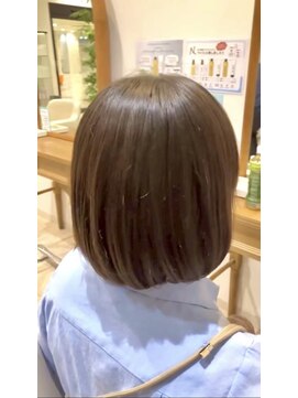 ルシードスタイル ナチュールトゥ(LUCIDO STYLE nature to) ワンレンボブ