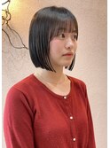 ショートボブ/似合わボブ/切りっぱなしボブ/ワンレンボブ/柏