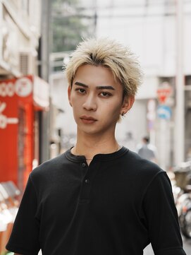 テクト バイアッシュ 吉祥寺店(Tect by Ash) ザクザクスパイキーショートホワイトベージュ