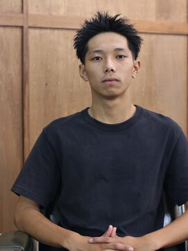 フェードアンドライン 弘前駅前店(FADE&LINE) 《FADE&LINE》スパイキーショート