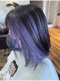 レイヤーボブ×アンブレラカラー