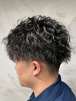 アポロ 横浜駅店(apollo)&nbsp;men's/スペインカール/スパイキーショート/ブルーブラック