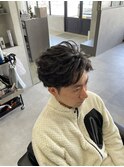 フェザーショート/フェザーパーマ/ケアパーマ/メンズカット