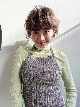 エディット トウキョウ(e.dit tokyo) 【e.dit tokyo macoto】ショートスタイルマロンブラウンレイヤー